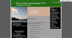 Desktop Screenshot of novusvitacounseling.com